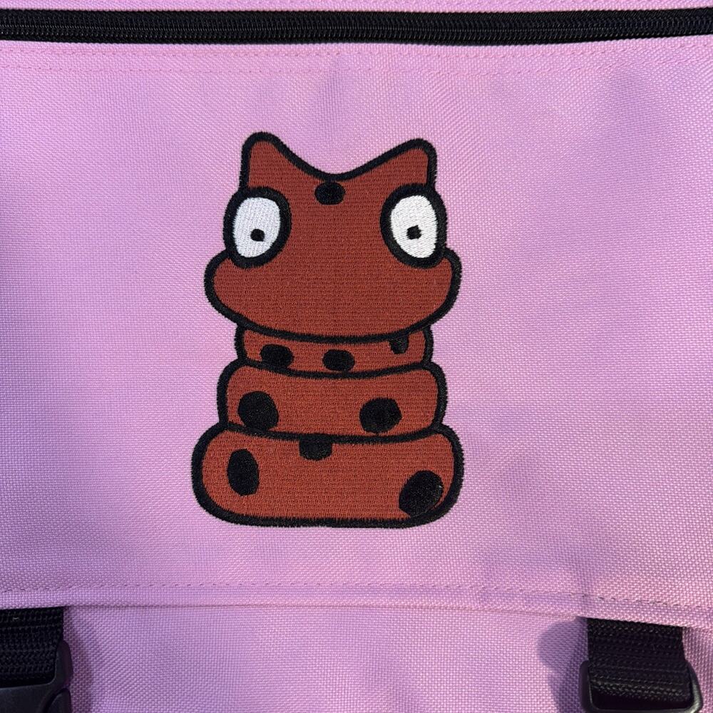 Travel Crossbody Laptop School Bag Pink - See Description - Picture 3 of 10